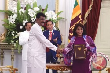 Jokowi, Presiden Sri Lanka saksikan Susi tandatangani kerja sama perikanan