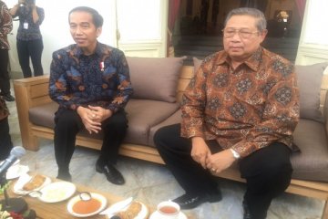 SBY sebut kedatangannya ke Istana bukan politis