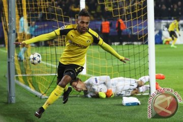 Liga Champions - Aubameyang antar Dortmund ungguli sementara Benfica 1-0