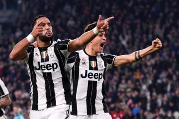 Juventus versus Milan imbang 1-1 pada babak pertama