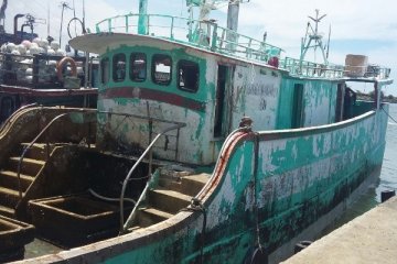Jembatan runtuh di Taiwan menimpa kapal nelayan