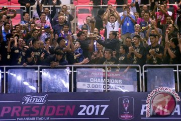 Presiden ucapkan selamat atas kemenangan Arema FC