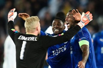 Liga Champions - Sikat Sevilla 2-0, Leicester lolos ke perempatfinal 