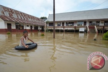 Tujuh kecamatan di Batanghari dilanda banjir