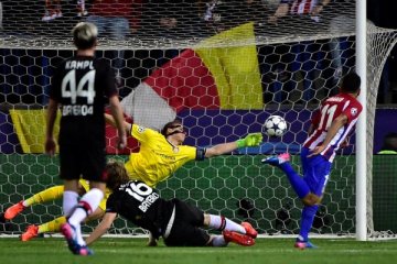 Liga Champions - Atletico Madrid ke perempatfinal usai tahan Leverkusen 