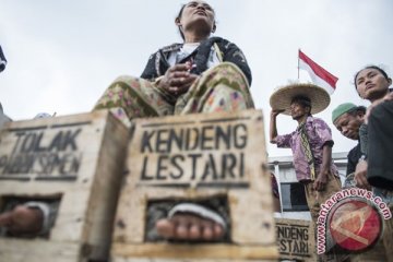 Peserta aksi semen kaki meninggal