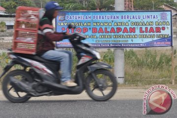 Polisi Pekanbaru amankan sepeda motor balapan liar