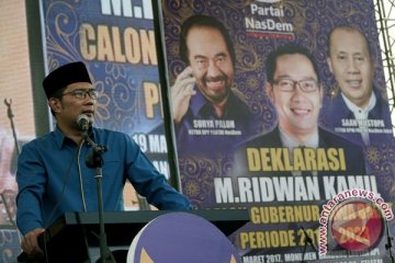 Ridwan Kamil belum memikirkan tentang cawagub