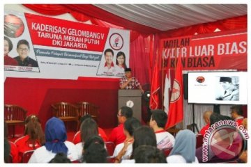 Ketua DPP PDIP apresiasi kaderisasi TMP gelombang V