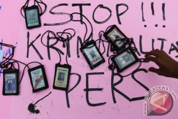 Aksi Tolak Penganiayaan Jurnalis