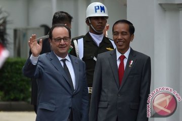 Presiden Jokowi terima kunjungan kenegaraan Presiden Prancis