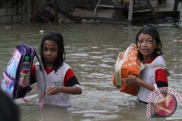 Banjir rendam empat desa di Kutai Kartanegara