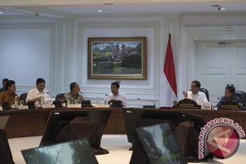 Presiden pimpin rapat terbatas persiapan Idul Fitri