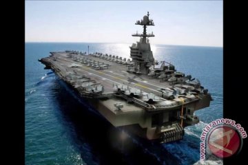 USS Gerald R Ford, kapal induk seharga 13 miliar dolar AS