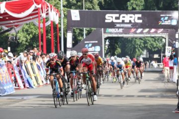 Ajang balap sepeda Criterium kembali digelar