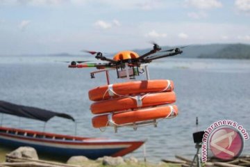 "Rescue Drone" buatan anak bangsa uji coba di Jatiluhur