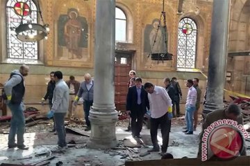 Paskah di Mesir dirayakan dengan sederhana setelah pengeboman