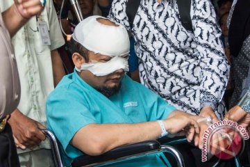 Dokter pertimbangkan operasi mata kiri Novel Baswedan