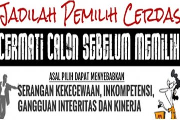 Wujudkan kepala daerah berintegritas dengan menjadi pemilih cerdas