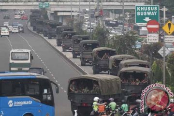 Prajurit Paskhas TNI AU bantu amankan Pilkada DKI 