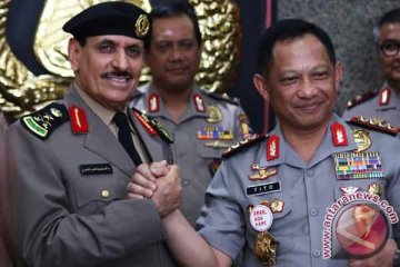 Kepolisian Indonesia-Arab Saudi jalin kerja sama penanggulangan terorisme