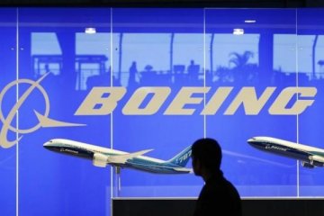 Saham Boeing anjlok 6,59 persen seiring kejatuhan Wall Street