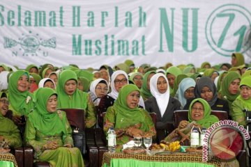 Mensos peringati Isra Mikraj bersama Muslimat NU