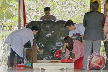 Megawati tidak berkomentar saat ziarah ke makam Bung Karno