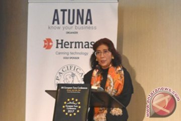 Menteri Susi buka paviliun Indonesia di Brussel