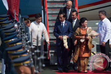 Presiden tiba di Filipina