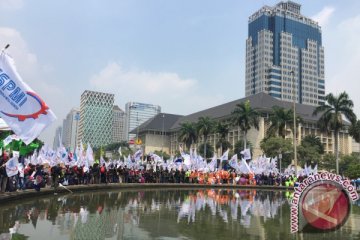 Buruh ingin temui Presiden Jokowi untuk sampaikan tuntutan