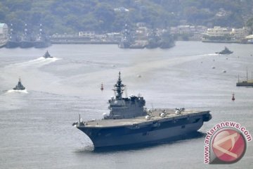 Jepang kerahkan kapal perang perkuat pertahanan