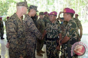 Latihan bersama marinir Indonesia-AS di Situbondo