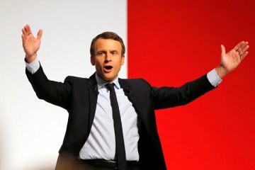 Nafas lega Eropa atas kemenangan Macron di Prancis
