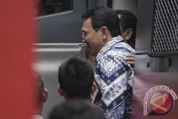 Ahok langsung ditahan di Rutan Cipinang