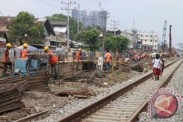 KAI uji coba kereta api rute Medan - Belawan