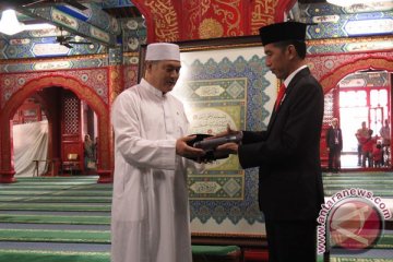 Di Masjid Niujie, Presiden Jokowi bersilaturahmi dengan muslim China