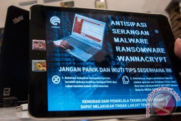 OJK minta industri keuangan antisipasi serangan Ransomware WannaCry