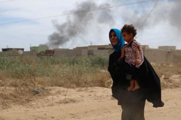 400.000 anak masih terlantar akibat pertempuran Mosul
