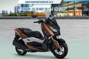 Pemesanan online Yamaha XMax dibuka hari ini