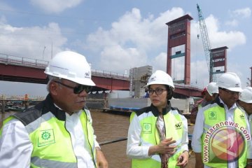 Tiga menteri tinjau infrastruktur Asian Games Palembang