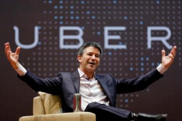 Travis Kalanick jual sepertiga saham di Uber