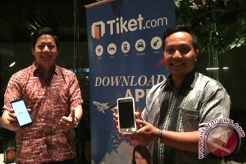 Transaksi mudik lebaran Tiket.com melonjak via aplikasi