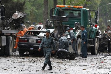 Roket mendarat di pusat kota Kabul