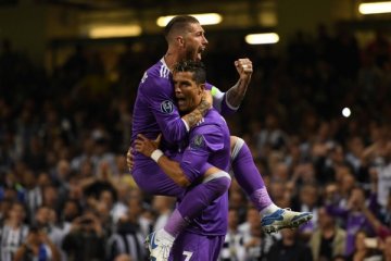 Juventus tahan Real Madrid 1-1 pada babak pertama
