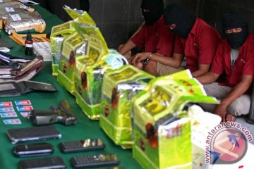 Satgas Pamtas gagalkan penyelundupan 4,2 kilogram sabu-sabu asal Malaysia