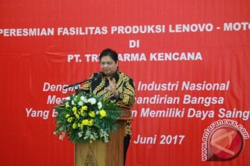Pabrik ponsel Motorola dan Lenovo di Banten mulai beroperasi