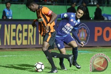 Arema gagal raih poin sempurna di kandang