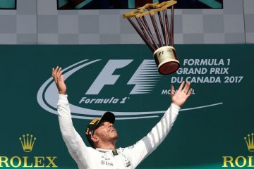 Perjalanan juara Lewis Hamilton