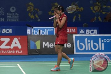 Indonesia sisakan satu tunggal putri, Fitriani tumbang